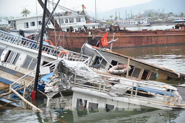 Quảng Ninh: Các chủ tàu du lịch bị đắm gặp khó sau bão số 3