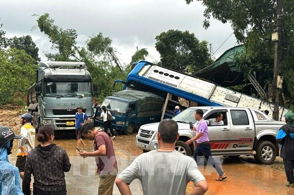 Mưa lũ lớn gây thiệt hại về người và tài sản của nhân dân huyện Bắc Quang (Hà Giang)