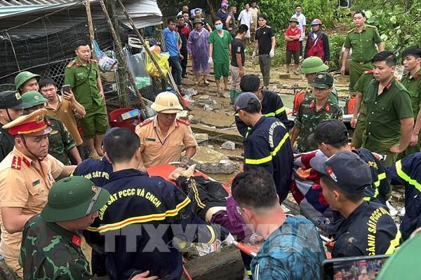 Vụ sạt lở tại Hà Giang: Ưu tiên tìm kiếm nạn nhân mất tích