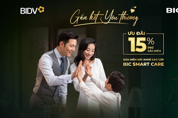 BIC giảm 15% phí bảo hiểm sức khỏe cao cấp mừng Ngày Phụ nữ Việt Nam