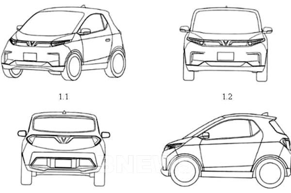 Lộ diện mẫu xe điện cỡ nhỏ 2 chỗ ngồi của VinFast