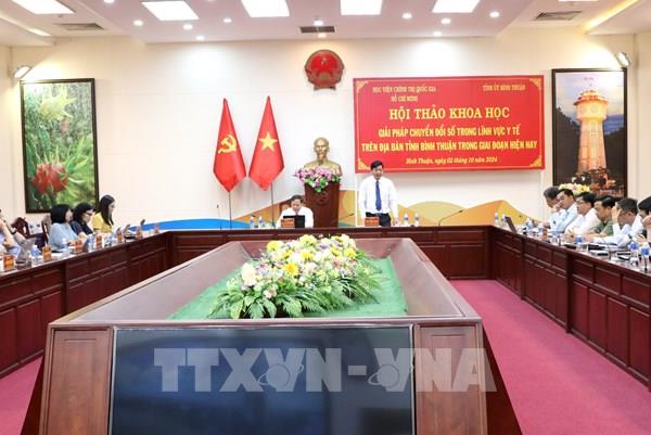 Giải bài toán "điểm nghẽn" trong lĩnh vực y tế Bình Thuận