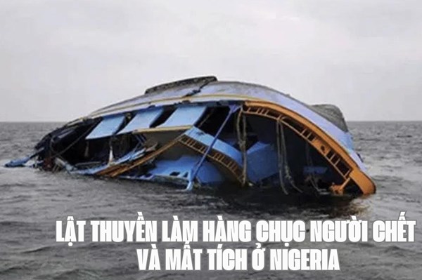 Lật thuyền làm hàng chục người chết và mất tích ở Nigeria