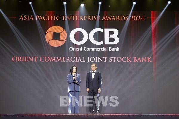 OCB được vinh danh “Thương hiệu truyền cảm hứng 2024”