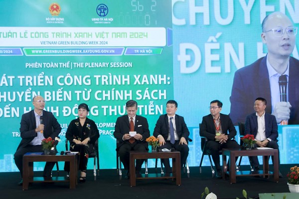 Gỡ vướng chính sách để phát triển thêm nhiều công trình xanh  