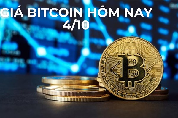 Giá Bitcoin hôm nay 4/10: Dao động quanh mốc 61.200 USD/BTC