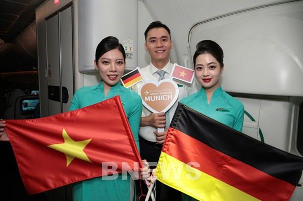 Vietnam Airlines khai trương đường bay thẳng đến Munich (Đức)