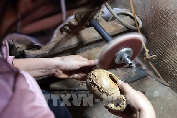  "Giữ lửa" làng nghề tiện gỗ Nhị Khê