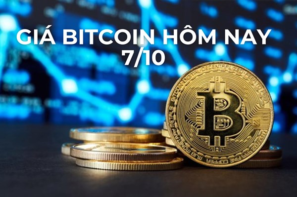 Giá Bitcoin hôm nay 7/10: Vượt mốc 63.000 USD/BTC