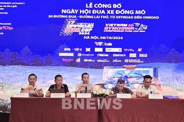 Giải đua xe Ô tô Địa hình và Giải đua Ô tô Gymkhana sẽ diễn ra đầu tháng 11 tới