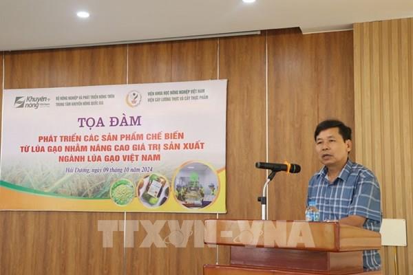 Tìm giải pháp nâng cao hiệu quả sản xuất ngành lúa gạo