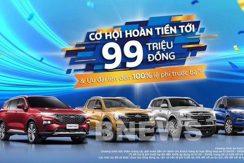 Doanh số bán ô tô tại Việt Nam tăng 45% nhờ chính sách hỗ trợ lệ phí trước bạ