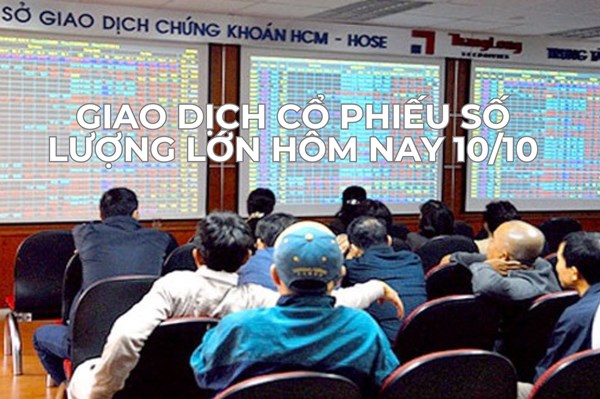 Chứng khoán hôm nay: 3 cổ đông nội bộ bán "tất tay" cổ phiếu số lượng lớn 