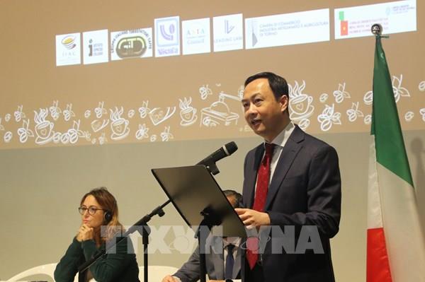 Diễn đàn kết nối công nghiệp cà phê Việt Nam-Italy
