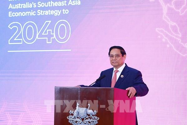 Hội nghị Cấp cao ASEAN: Thủ tướng Phạm Minh Chính hoan nghênh Chiến lược kinh tế Đông Nam Á 2040 của Australia