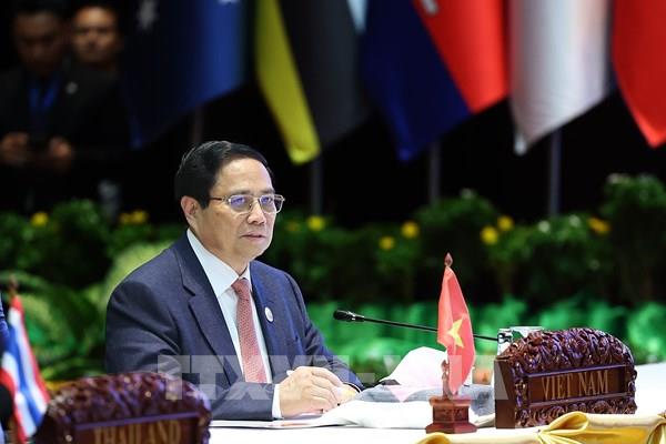 Hội nghị Cấp cao ASEAN: Thủ tướng Phạm Minh Chính nêu 3 đề xuất tăng cường hợp tác "Cộng đồng châu Á phát thải ròng bằng 0"