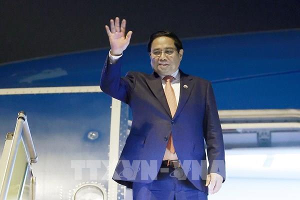 Thủ tướng Phạm Minh Chính về tới Hà Nội, kết thúc chuyến công tác tham dự Hội nghị Cấp cao ASEAN tại Lào