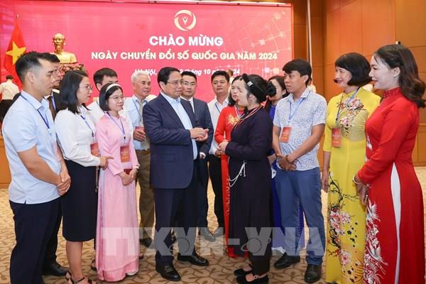 Thủ tướng Phạm Minh Chính: Thúc đẩy chuyển đổi số để Việt Nam bắt kịp, tiến cùng, vượt lên