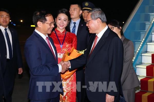 Thủ tướng Quốc vụ viện nước Cộng hòa Nhân dân Trung Hoa Lý Cường bắt đầu thăm chính thức Việt Nam