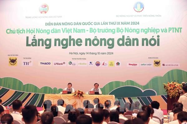 Diễn đàn Nông dân Quốc gia lần thứ IX: Nông dân mong được “cởi trói” về đất đai sản xuất