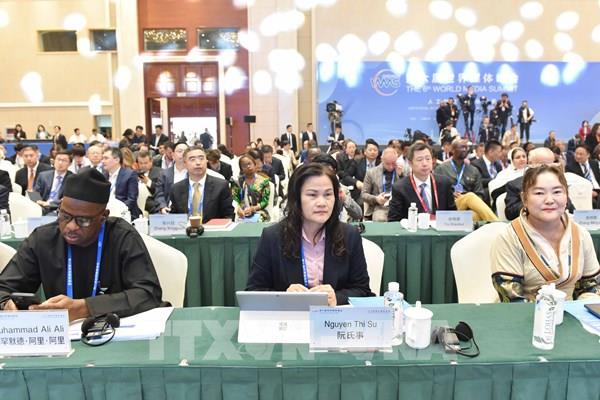 TTXVN tham dự Hội nghị Cấp cao Truyền thông Thế giới lần thứ 6 tại Trung Quốc