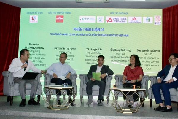 Nhiều thách thức trong xanh hoá logistics