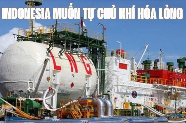 Indonesia đặt mục tiêu tự chủ về khí hóa lỏng