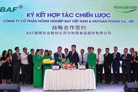 BAF hợp tác cùng tập đoàn Muyuan (Trung Quốc) làm chăn nuôi công nghệ cao