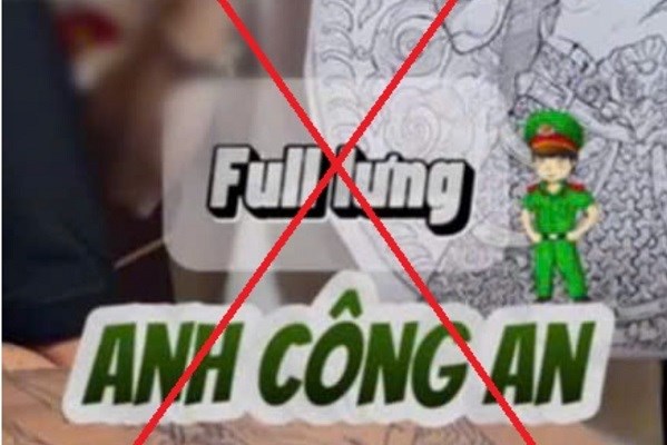 Đăng tin sai sự thật về công an xăm hình, một công ty bị xử phạt