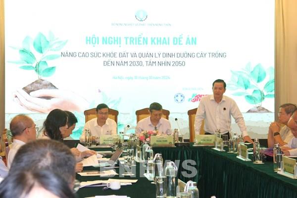 Xây dựng cơ sở dữ liệu quản lý sức khỏe đất