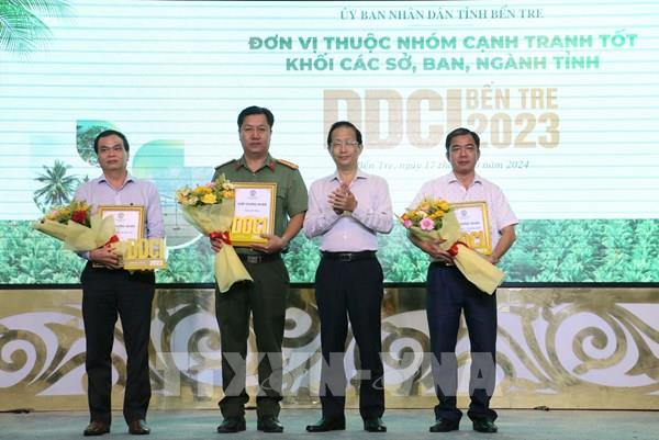 Bến Tre nằm trong Top 10 tỉnh, thành có năng lực điều hành xuất sắc nhất cả nước
