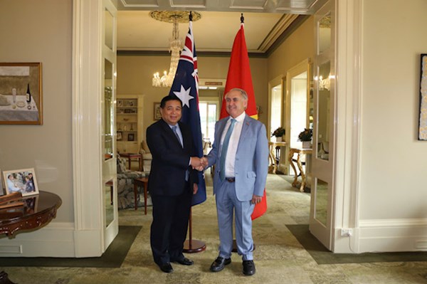 Việt Nam-Australia mở rộng hợp tác kinh tế