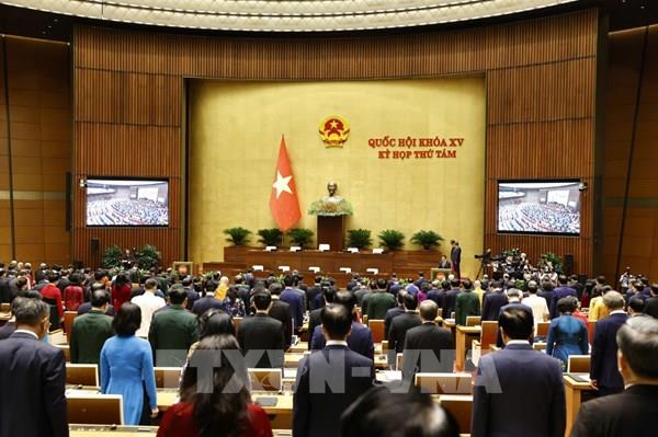 Kỳ họp bất thường lần thứ 9, Quốc hội khóa XV khai mạc ngày 12/2