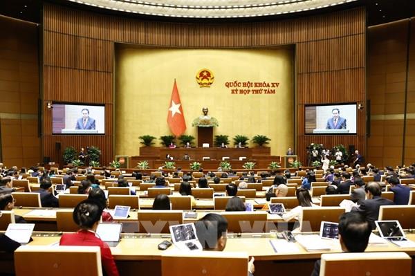 Thông cáo báo chí số 1, Kỳ họp thứ 8, Quốc hội khóa XV