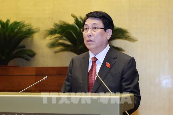 Chủ tịch nước Lương Cường phát biểu nhậm chức