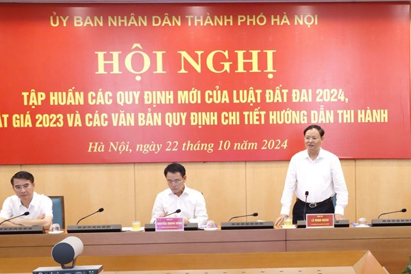Hà Nội rà soát, xây dựng Bảng giá đất theo Luật Đất đai 2024