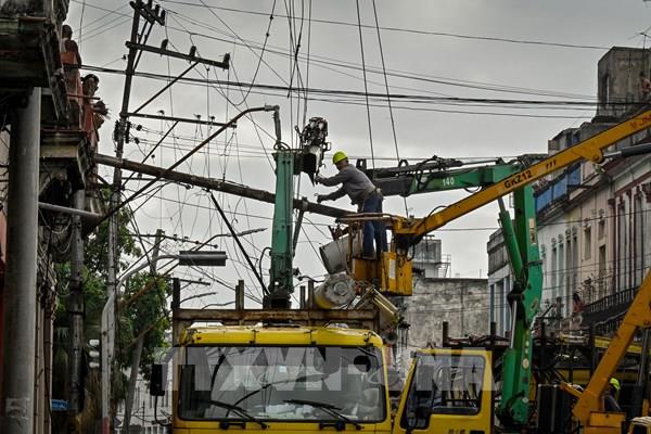 Cuba khôi phục phần lớn hệ thống điện quốc gia