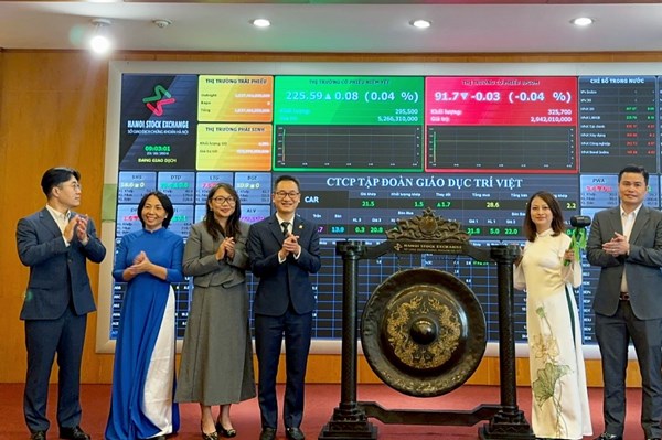  Công ty cổ phần tập đoàn giáo dục Trí Việt chính thức niêm yết trên HNX