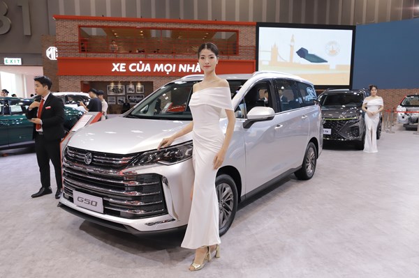 Đa dạng mẫu xe của MG Việt Nam tại Triển lãm ô tô Việt Nam 2024