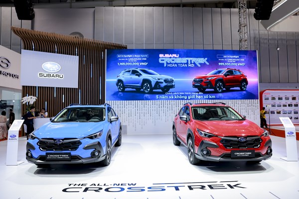Subaru Việt Nam chính thức ra mắt Subaru Crosstrek Hoàn Toàn Mới