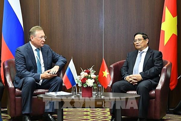 Thủ tướng Phạm Minh Chính tiếp Tổng Giám đốc Công ty Zarubezhneft