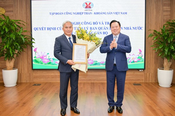Tập đoàn Tập đoàn Công nghiệp Than – Khoáng sản Việt Nam có Tổng giám đốc mới