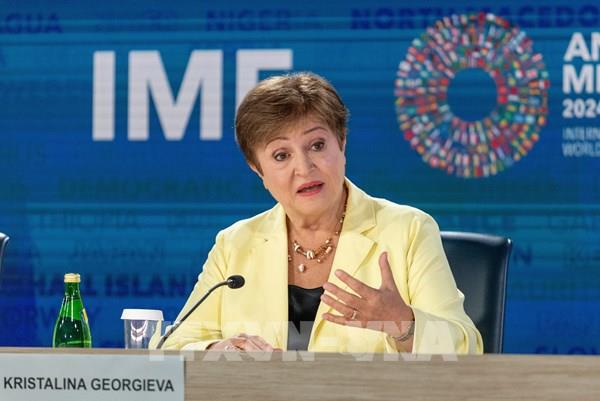 Tổng Giám đốc IMF:  Thế giới có nguy cơ tăng trưởng thấp, nợ cao