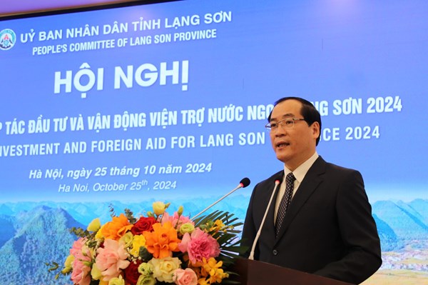 Lạng Sơn xúc tiến đầu tư và vận động viện trợ nước ngoài