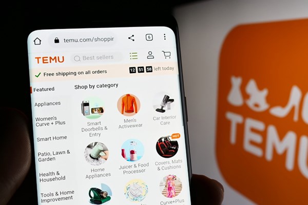 Động thái mới về hoạt động của  sàn thương mại điện tử Temu