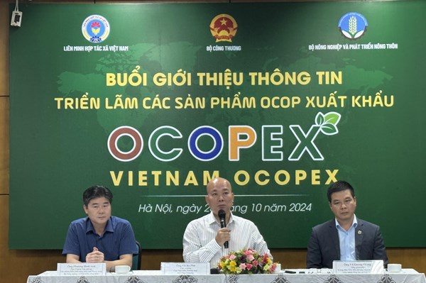 Sắp diễn ra Triển lãm sản phẩm OCOP xuất khẩu