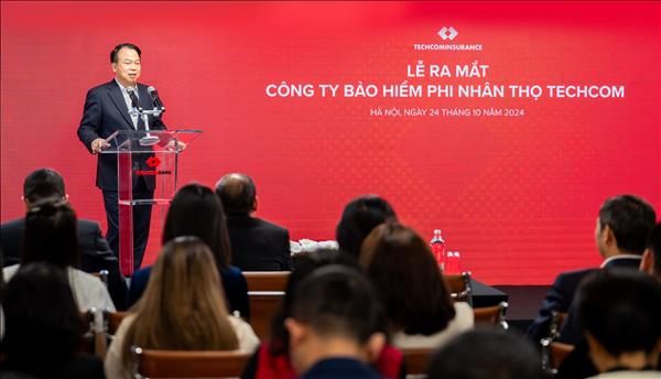 Techcombank góp vốn thành lập Công ty Bảo hiểm Phi nhân thọ Techcom