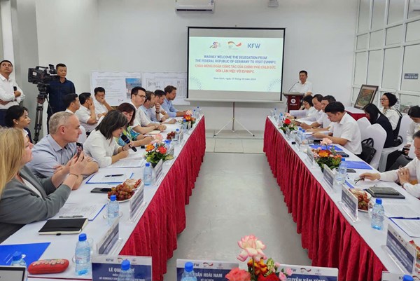 EVNNPC trao đổi hợp tác với Ngân hàng tái thiết Đức