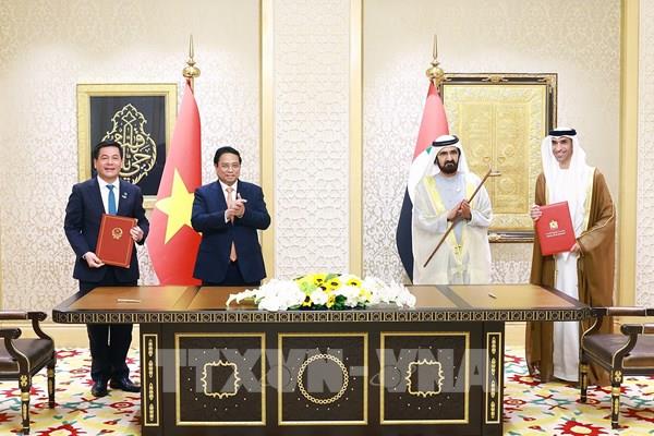 Việt Nam và UAE ký kết Hiệp định Đối tác kinh tế toàn diện (CEPA)