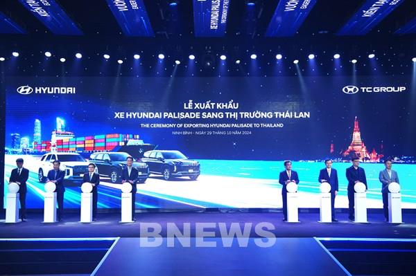 Hyundai Thành Công xuất khẩu xe ô tô Palisade sang Thái Lan